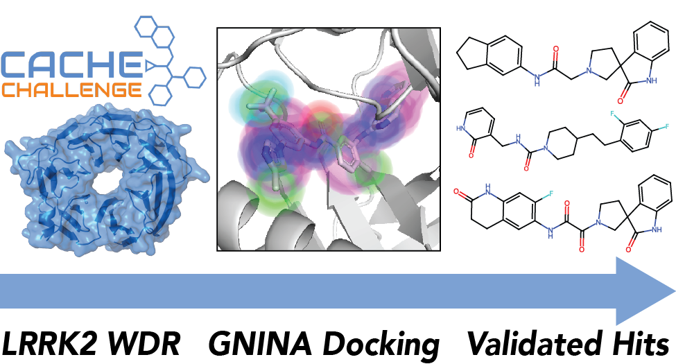 CACHE Challenge #1: Docking with GNINA is all you need